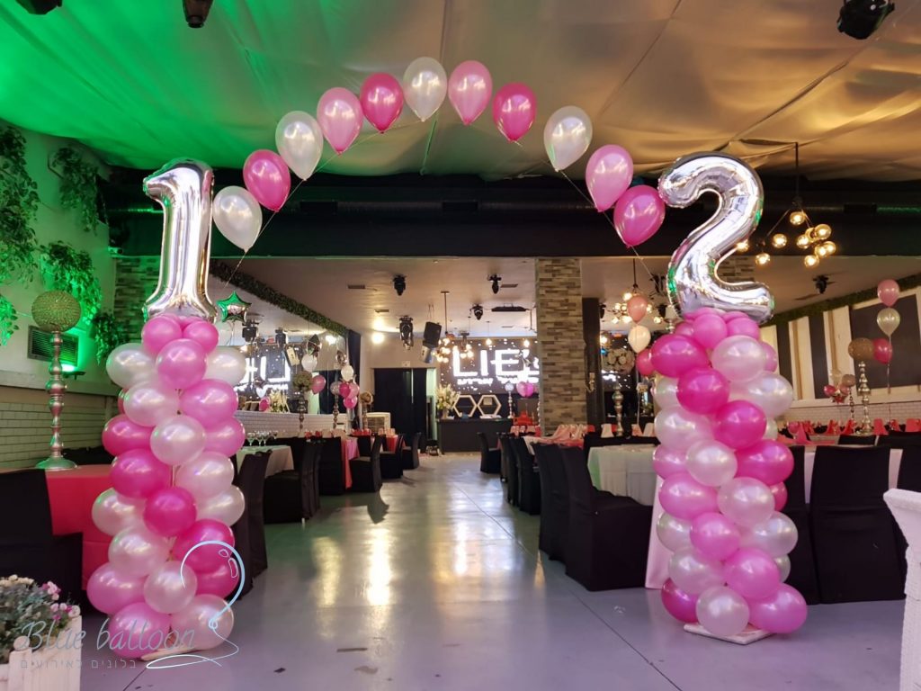 בלונים לבת מצווה